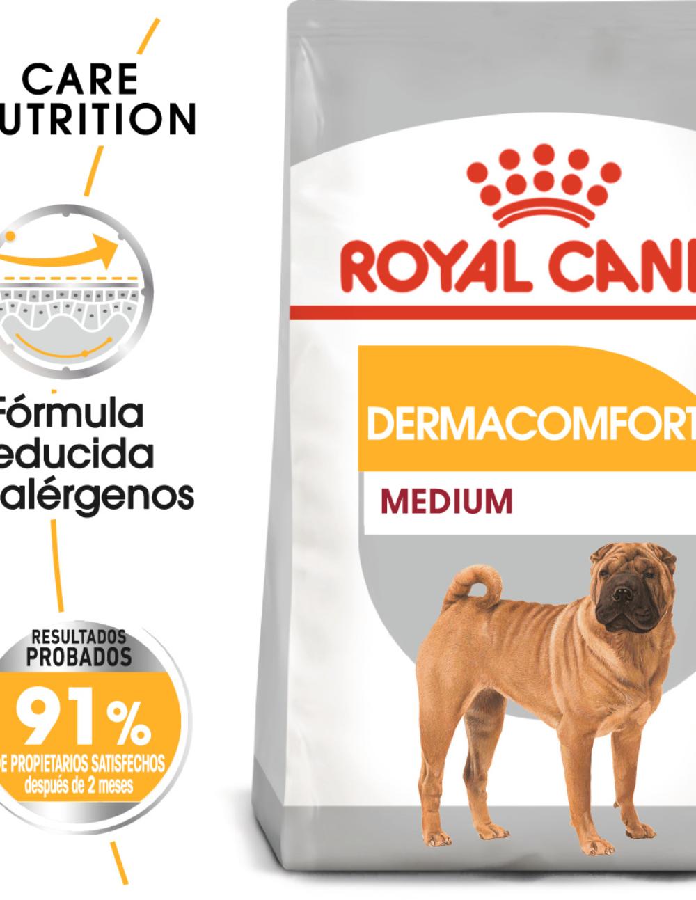 paratumascota.shop - Perros - Alimentacin - ROYAL CANIN DERMACOMFORT MEDIUM 12KG - Foto 2