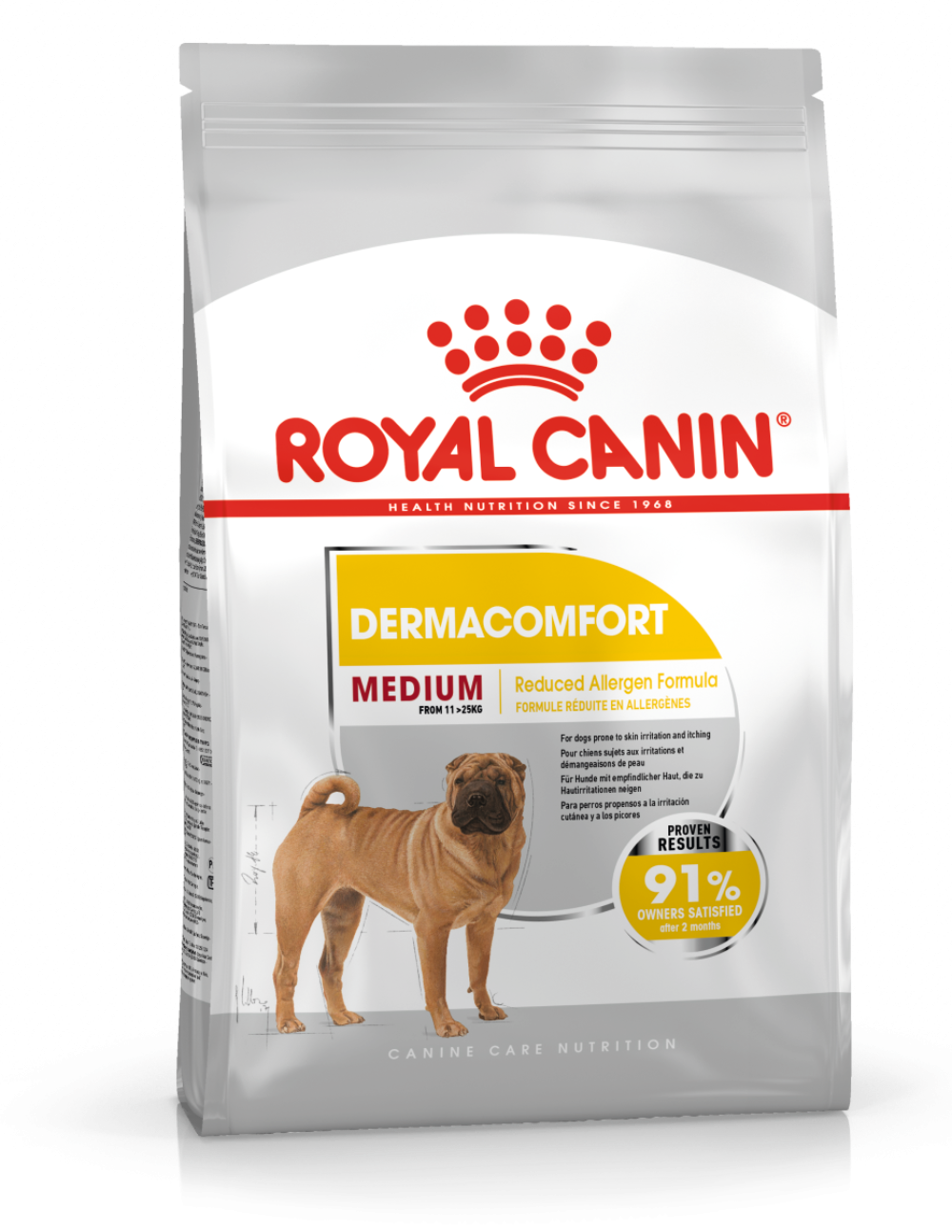 paratumascota.shop - Perros - Alimentacin - ROYAL CANIN DERMACOMFORT MEDIUM 12KG - Foto 1