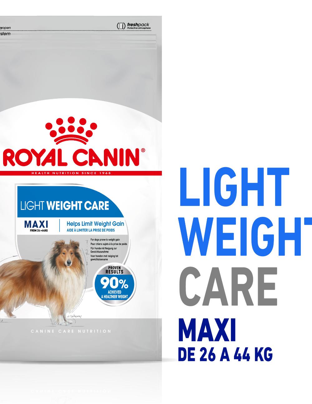 paratumascota.shop - Perros - Alimentacin - ROYAL CANIN LIGHT WEIGHT MAXI (12KG) - Foto 2