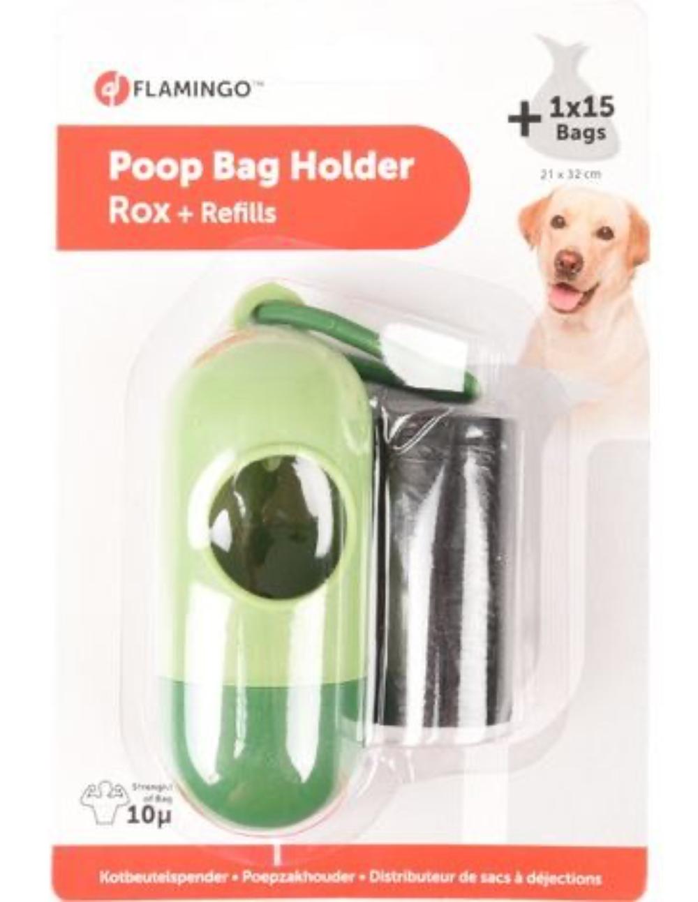 paratumascota.shop - Perros - Salud e higiene - Dispensador de bolsas para perro con mosquetn - Foto 1