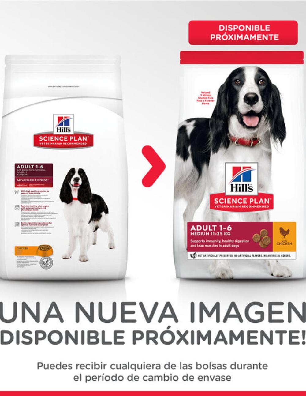 paratumascota.shop - Perros - Alimentacin - HILL'S SCIENCE PLAN ADULT MEDIUM POLLO PIENSO PARA PERROS - Foto 3