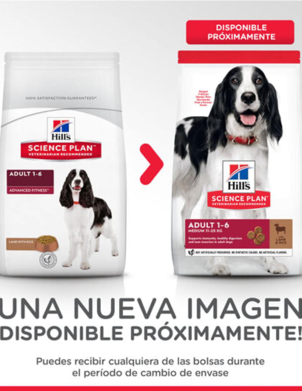 paratumascota.shop - Perros - Alimentacin - HILL'S SCIENCE PLAN ADULT MEDIUM CORDERO Y ARROZ PIENSO PARA PERROS - Foto 3