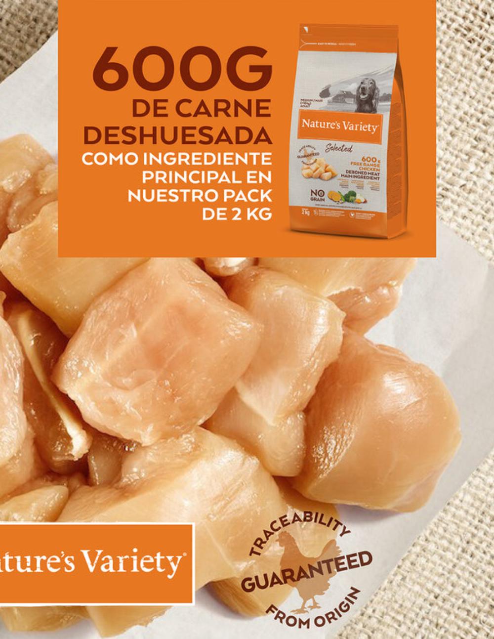 paratumascota.shop - Perros - Alimentacin - NATURE'S VARIETY ADULT MEDIUM SELECTED POLLO PIENSO PARA PERROS - Foto 5