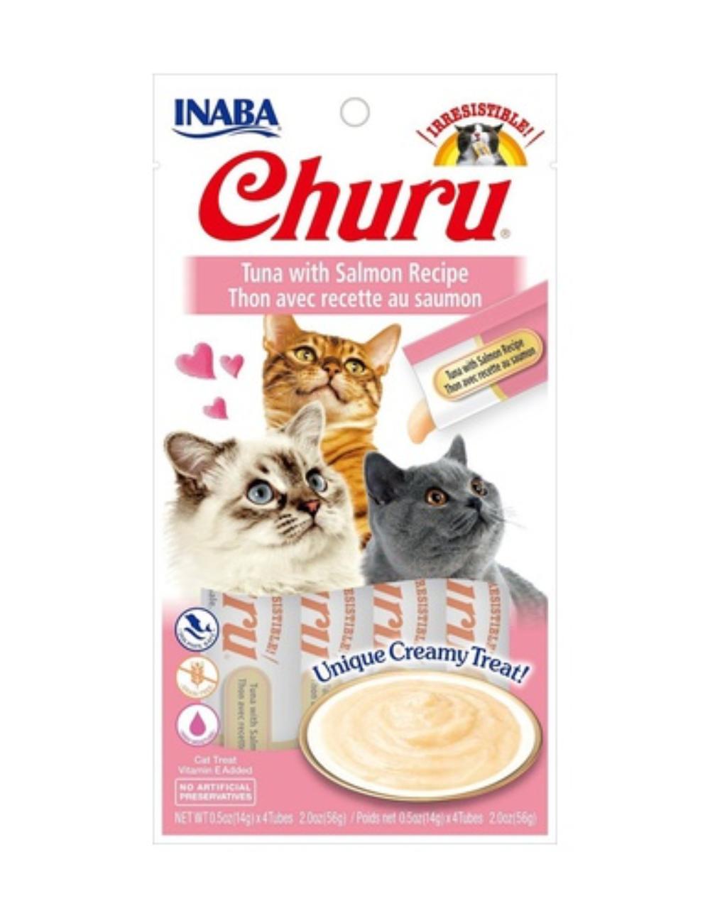 paratumascota.shop - Gatos - Alimentacin - Churu receta atn con salmn para gatos - Foto 1