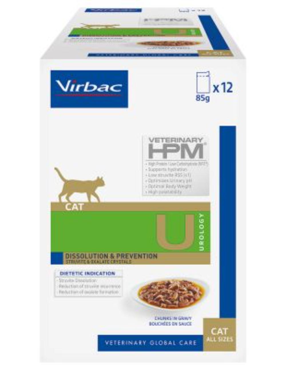 paratumascota.shop - Gatos - Alimentacin - Virbac Veterinary HPM Cat Urology Dissolution & Prevention en sobres - Foto 1