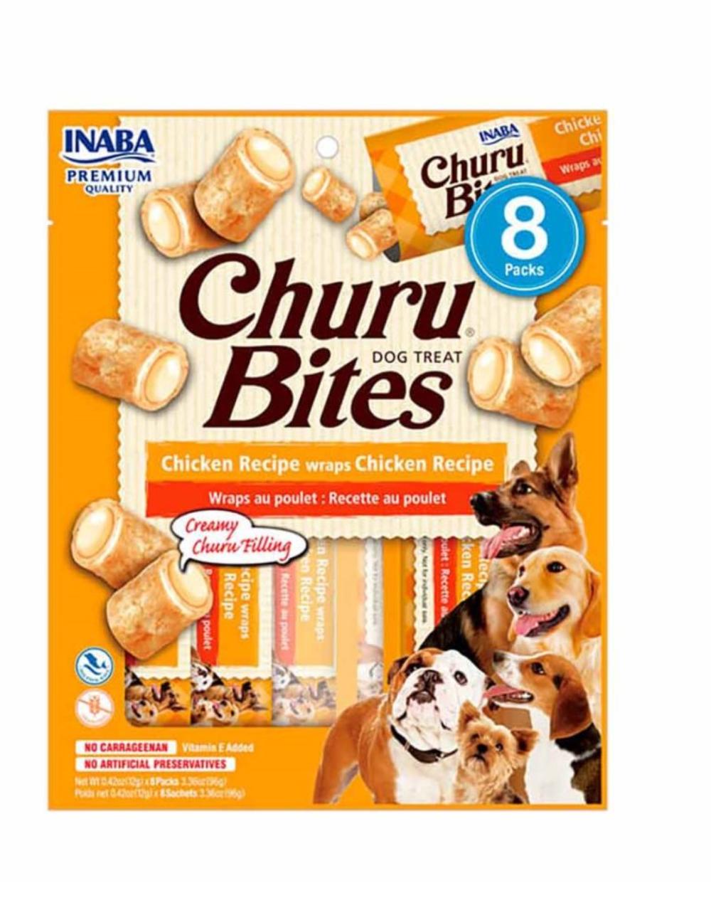 paratumascota.shop - Perros - Chuches - Churu dogs bites receta de pollo - Foto 1