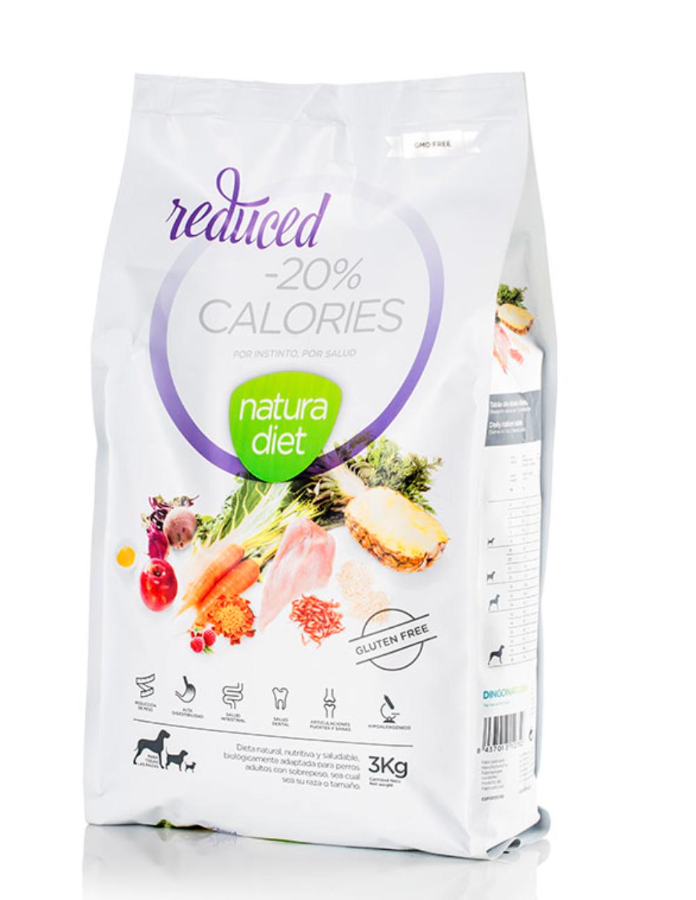 paratumascota.shop - Perros - Alimentacin - Pienso para perros adultos Natura Diet Reduced -20% caloras 12Kg y 3Kg - Foto 1