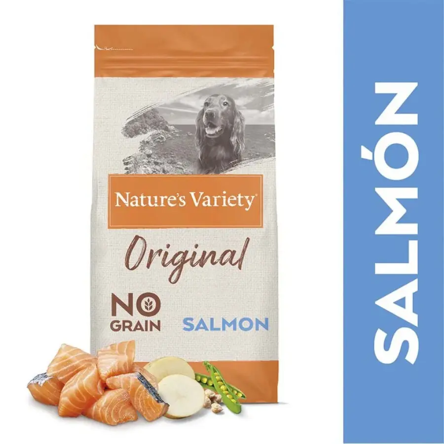 paratumascota.shop - Perros - Alimentacin - Natures Original No Grain pienso de salmn para perros razas grandes y medianas - Foto 5