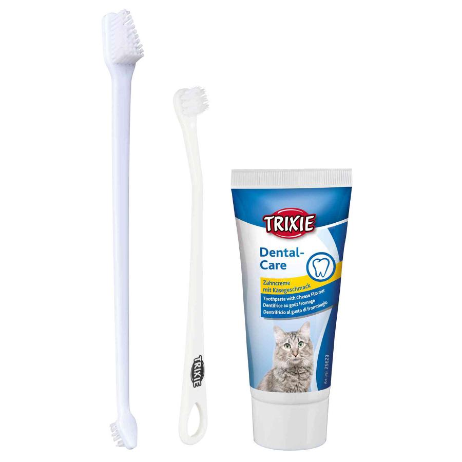 paratumascota.shop - Gatos - Salud e higiene - Set higinico dental para gatos - Foto 1