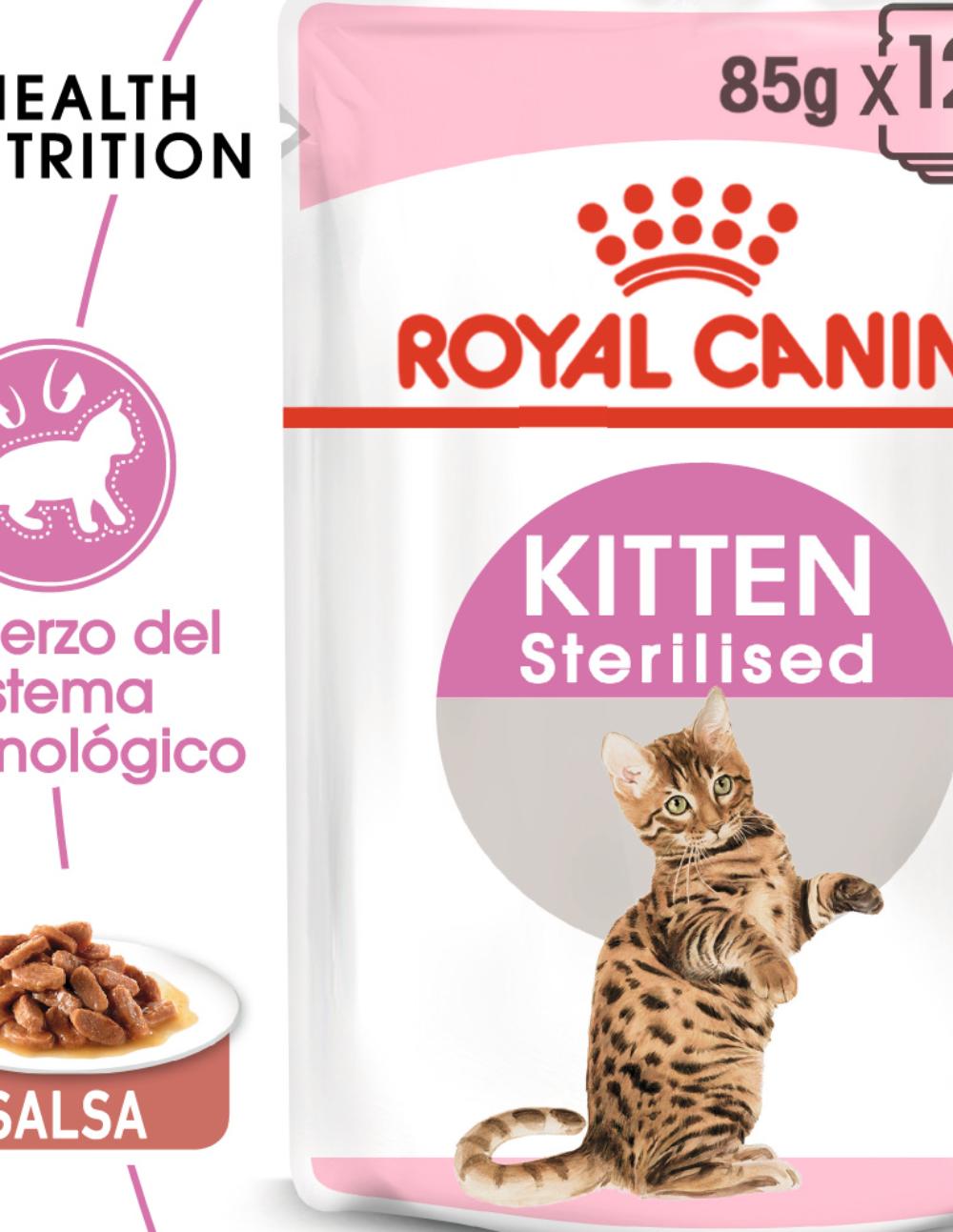 paratumascota.shop - Gatos - Alimentacin - ROYAL CANIN KITTEN STERILISED EN SALSA - Foto 5