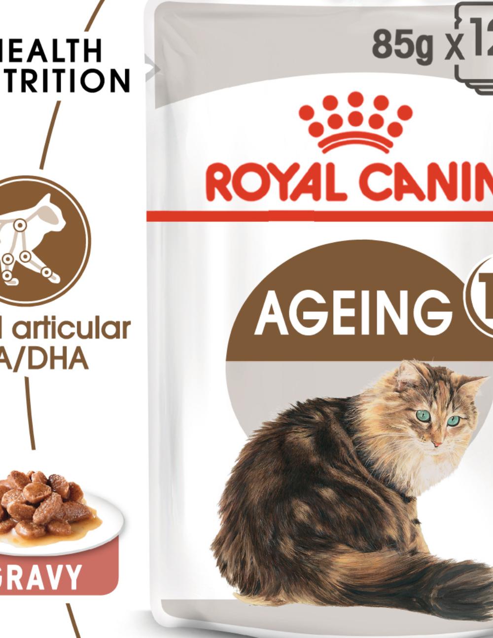 paratumascota.shop - Gatos - Alimentacin - ROYAL CANIN AGEING COMIDA HUMEDA EN SALSA - Foto 2