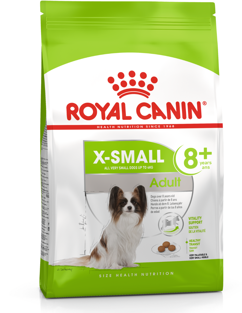 paratumascota.shop - Perros - Alimentacin - ROYAL CANIN X-SMALL +8 (1,5KG) - Foto 1